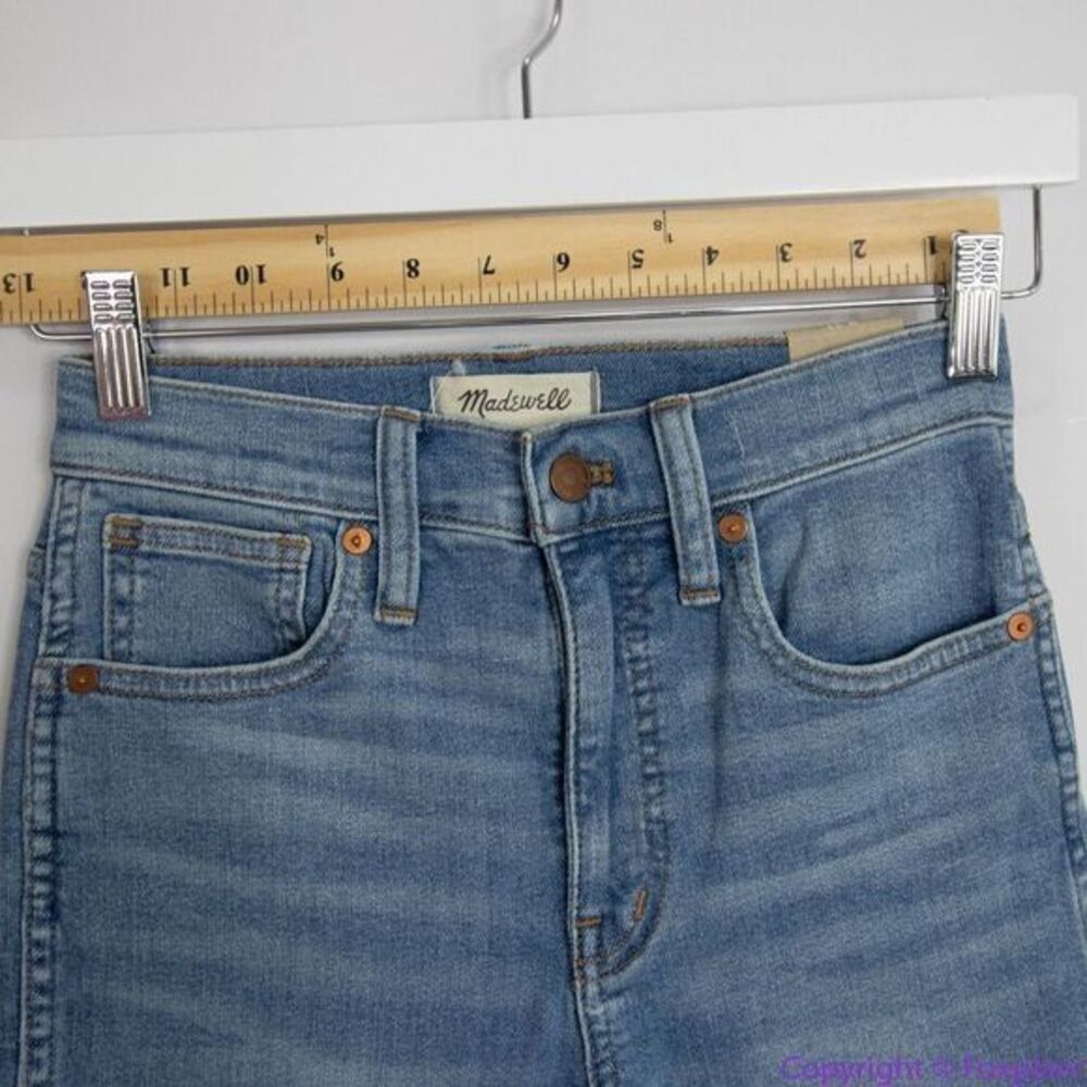 NEW Madewell Stovepipe Jeans in Euclid Wash, 23, ND526 - Picture 8 of 16